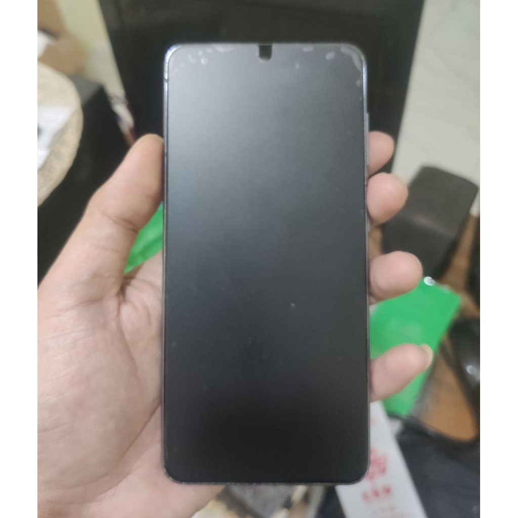 LCD+Frame Samsung S21 5G / G991 Ori Copotan Minus