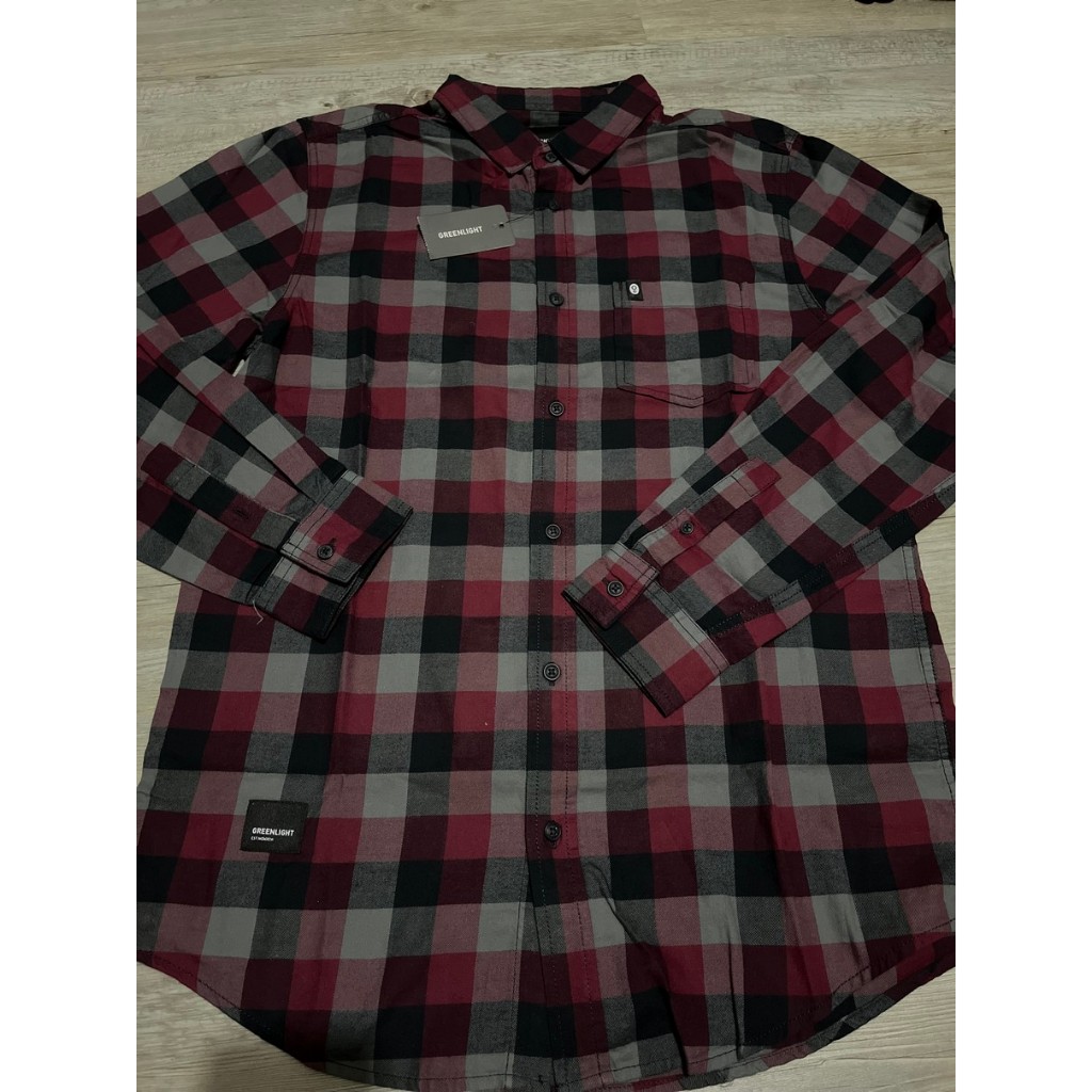 KEMEJA FLANEL ARIEL NOAH GRLT SIZE M