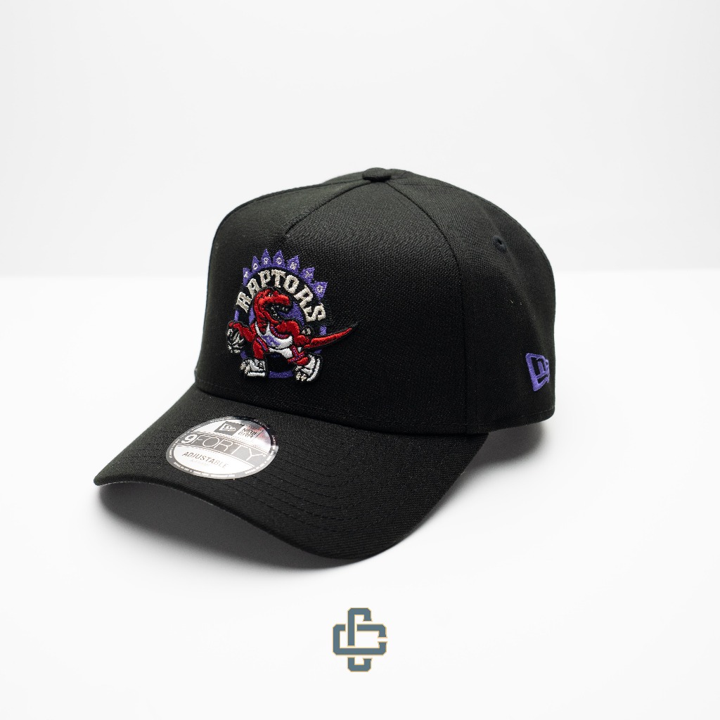 TOPI NEW ERA ORIGINAL 940 A FRAME TORONTO RAPTORS LOGO BLACK