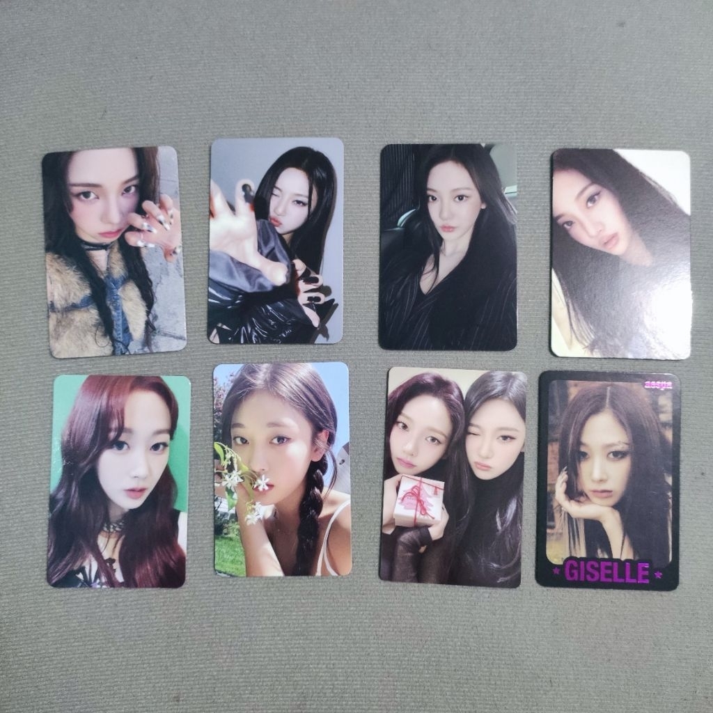 PC OFFICIAL AESPA KARINA NINGNING GISELLE