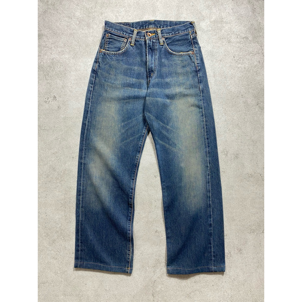 Edwin 505X Selvedge Washed Blue Jeans