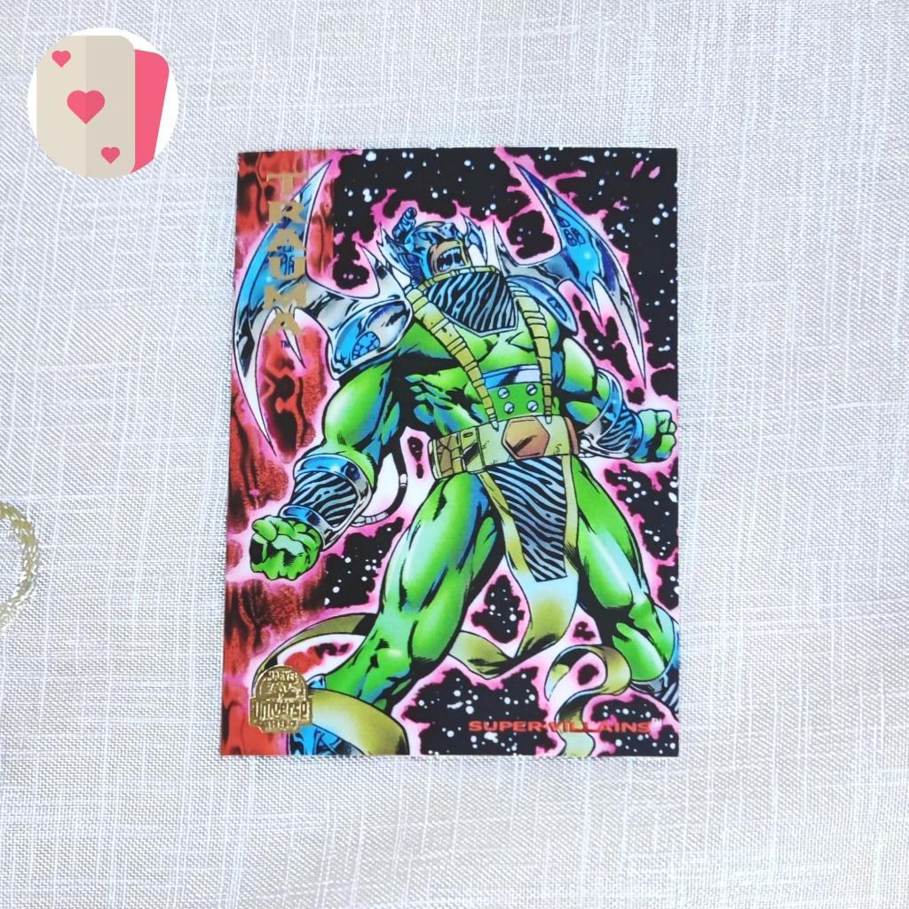 Kartu Marvel Universe Trauma Super Villains 1994 #198