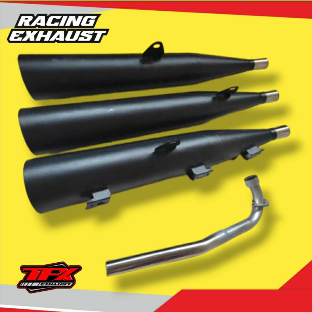 KNALPOT STANDAR RACING BEBEK HONDA KHARISMA SUPRA X 125 SUPRA 100 GRAND DLL
