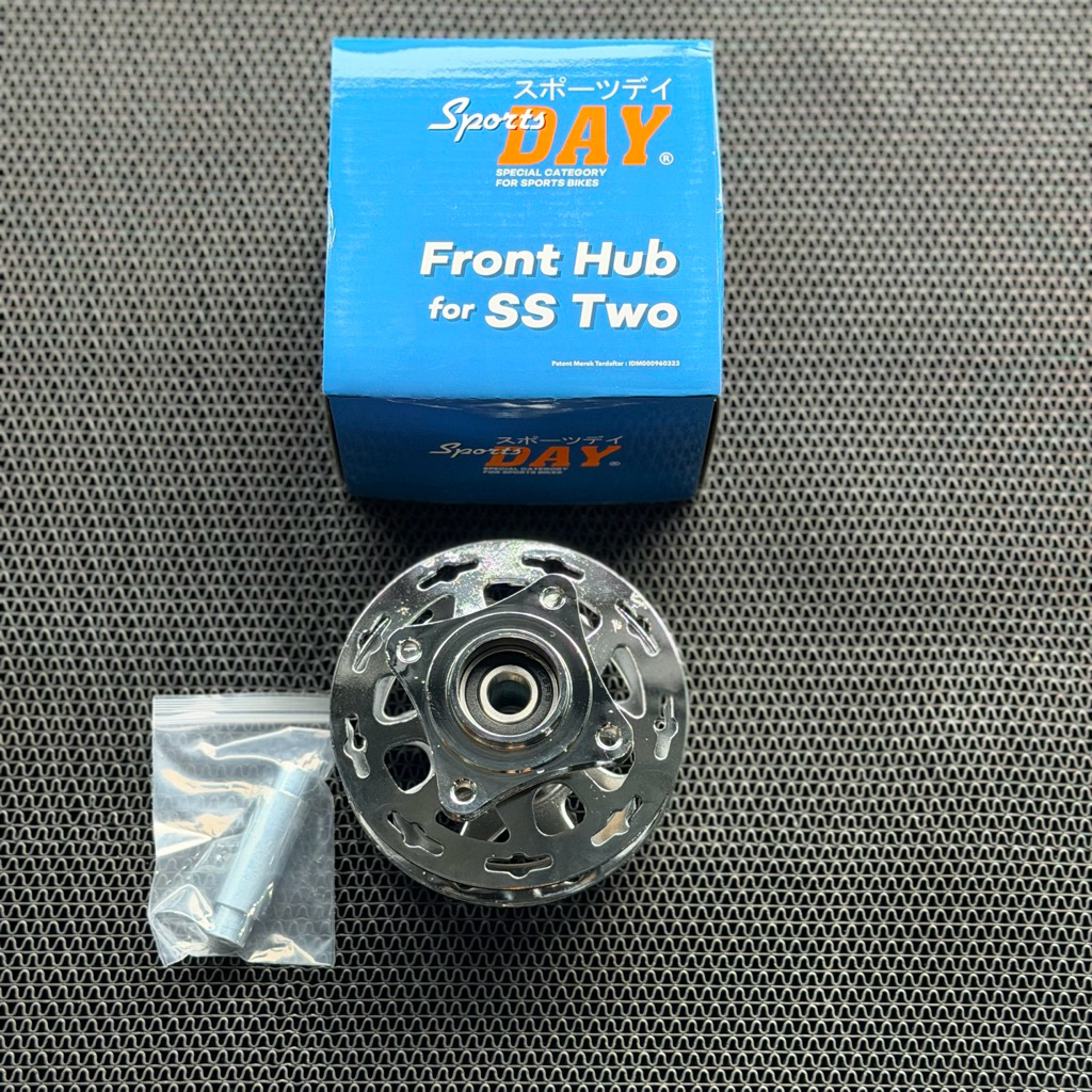 Tromol Depan SS Two Tromol SS Two SS2 Bahan Besi Chrome Detail Original  Sports Day