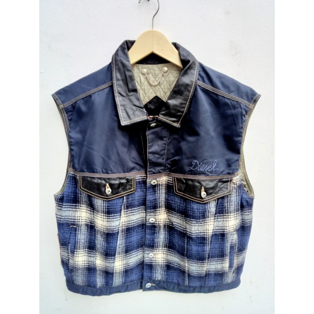 jacket vest rompi diesel vintage