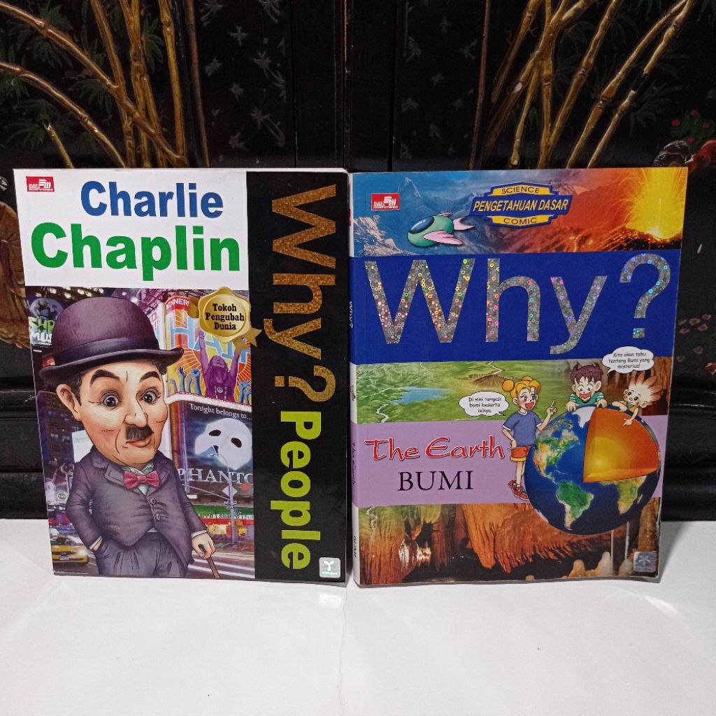 komik why - science comics