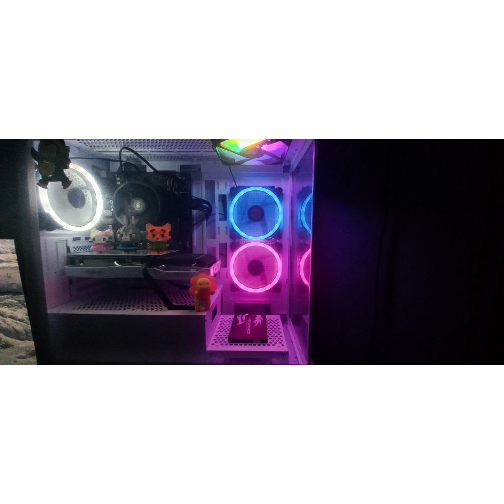 PC GAMING R5 5500 + RX 6600 8GB WHITE
