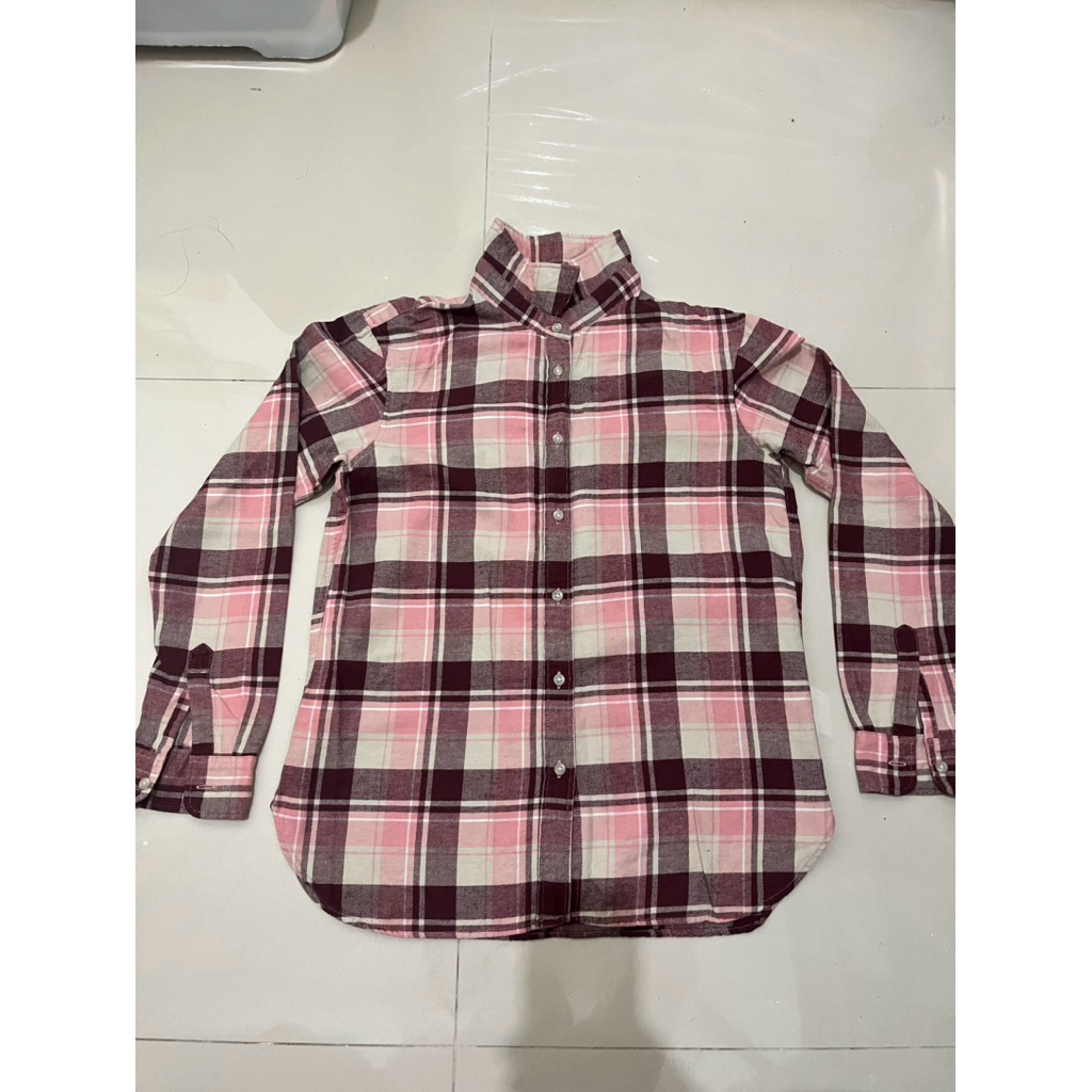Kemeja Flanel Uniqlo (PRELOVED)