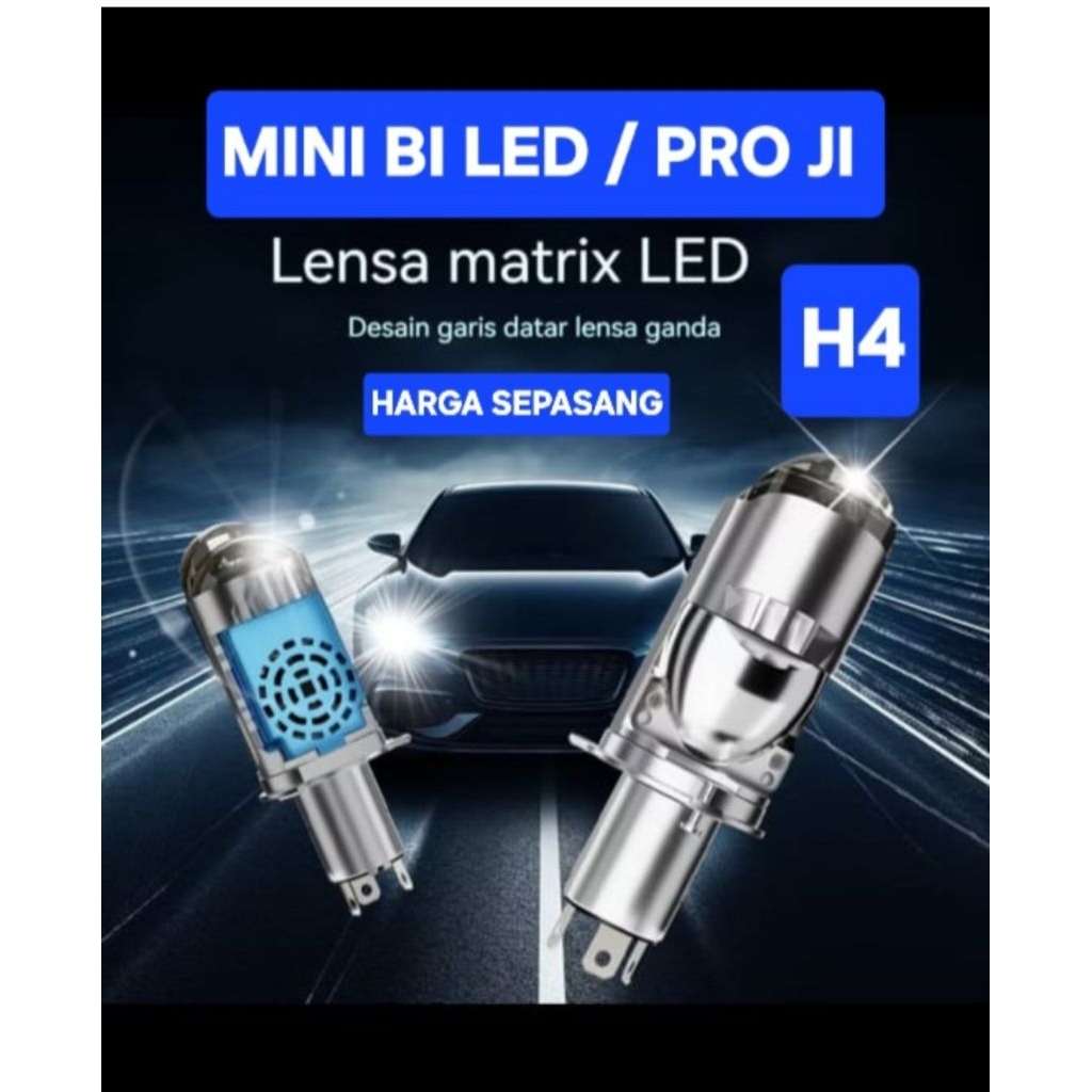 BOHLAMP MINI BILED /PROJI U2 H4 ( HARGA SEPASANG )