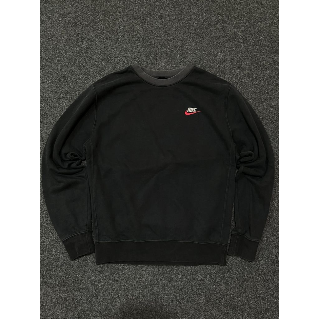 CN Nike Club Red Swoosh