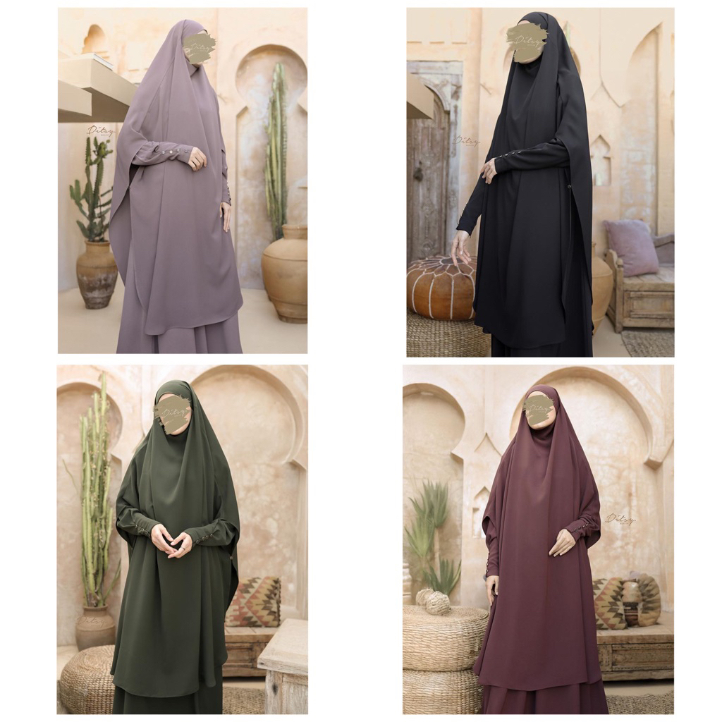 SHAIMA MAZEN SERIES BY DITSY EDISI JANUARI 2026 - FRENCH KHIMAR SHAIMA SERIES DITSY