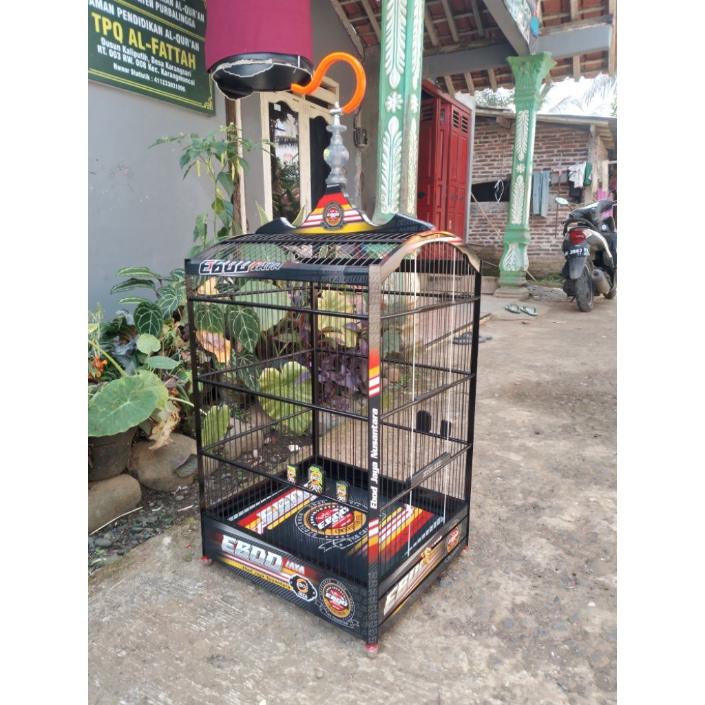 Sangkar Kotak Water decal Ebod jaya SMM no 1