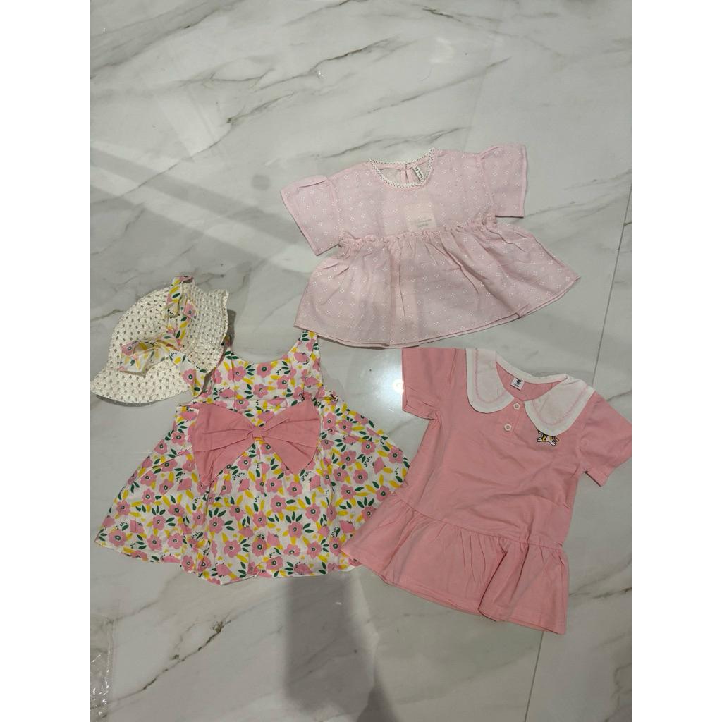 NEW BAJU ANAK PEREMPUAN 5-6tahun / 9-12bulan