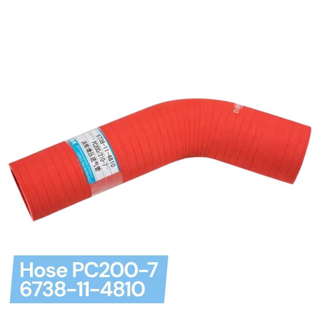 HOSE TURBO PC200-7 RED SYNTHETIC SELANG SINTESIS MERAH PN 6738-11-4810