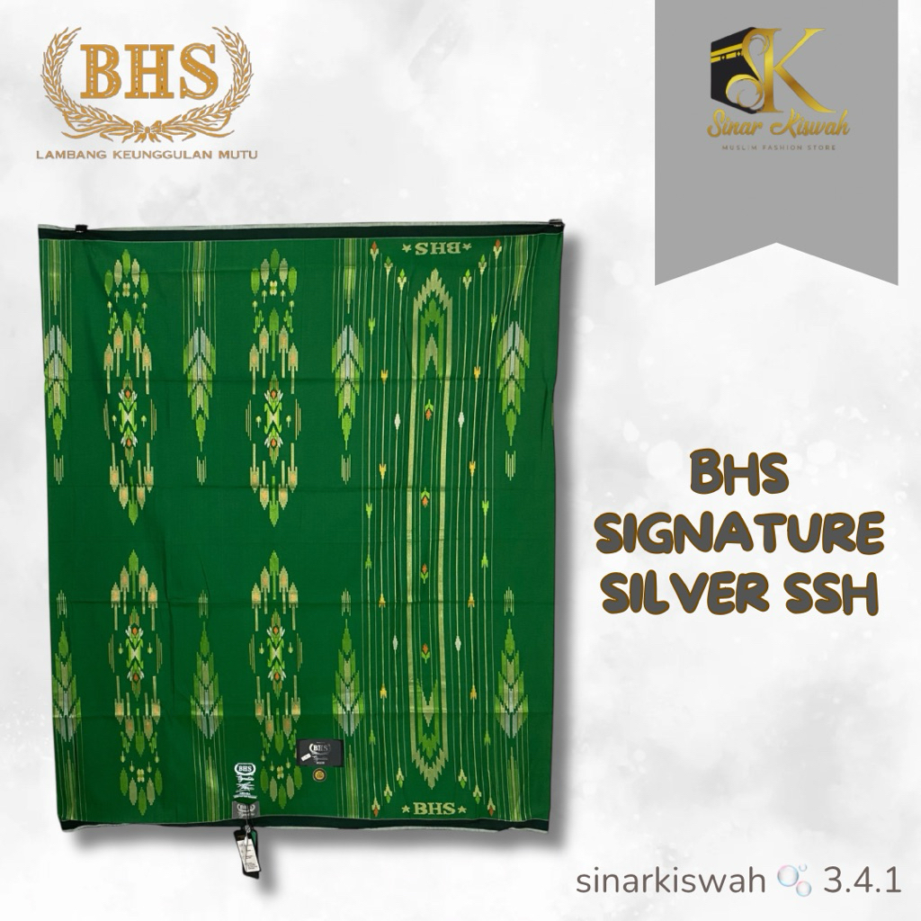sarung BHS signature silver silver SSH