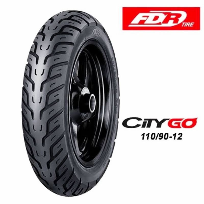 BAN 110/90-12 TUBELESS CITYGO FDR (BAN SCOOPY BELAKANG R12)