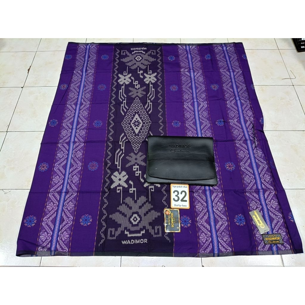 (COD) Sarung Wadimor Grand master Motif Songket Ori