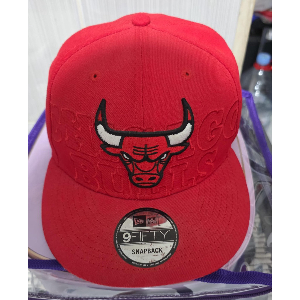 Preloved New Era Chicago Bulls Topii Snapback Original
