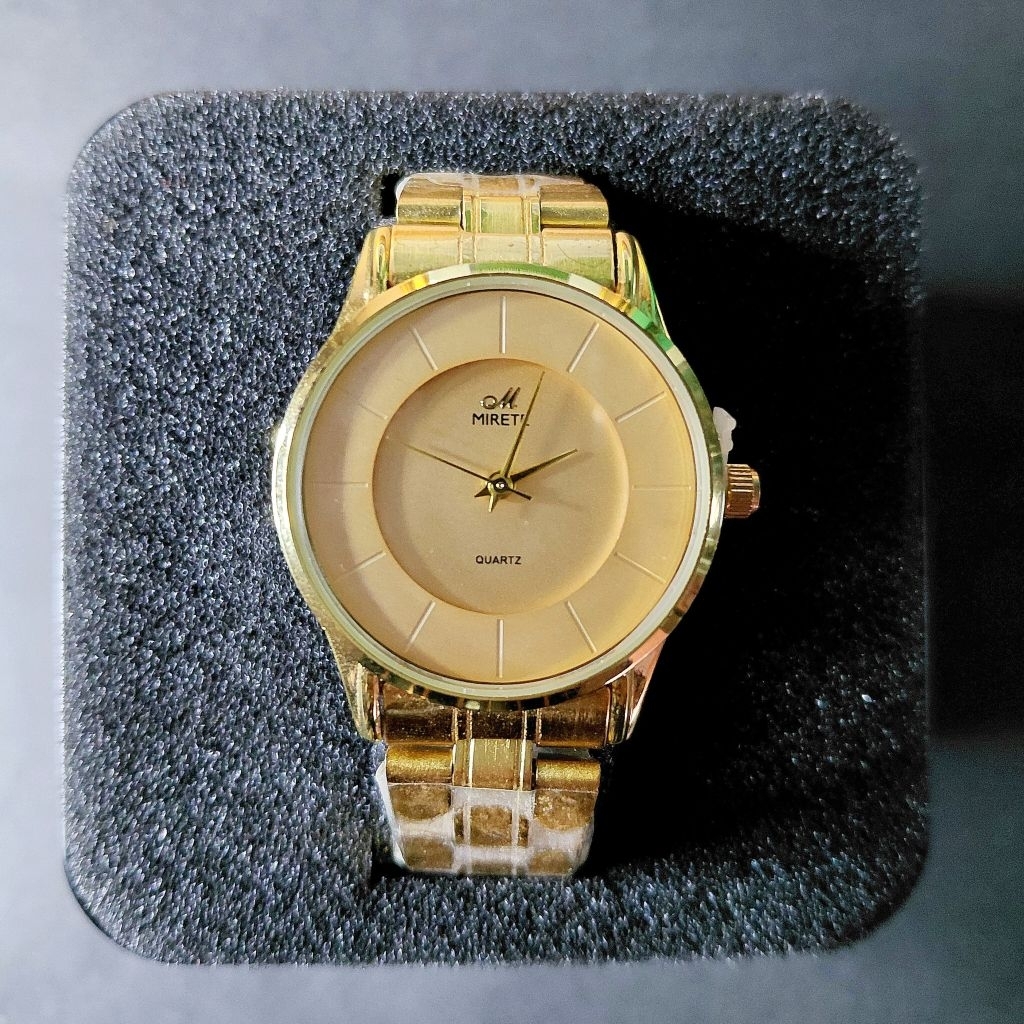 Bestore Watch Mirete Original Pria Gold