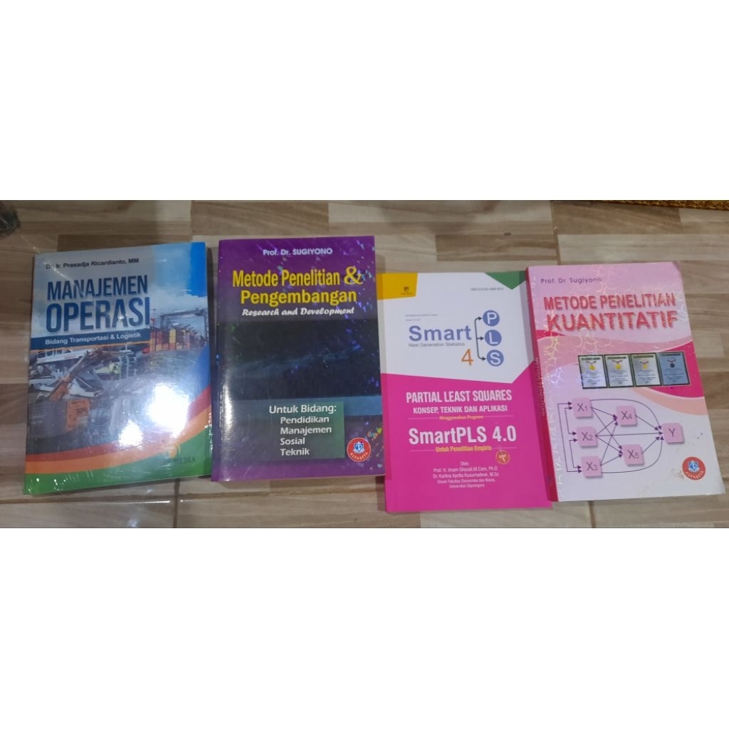 Buku Smart PLS 4, Manajemen Operasi, Metode Penelitian