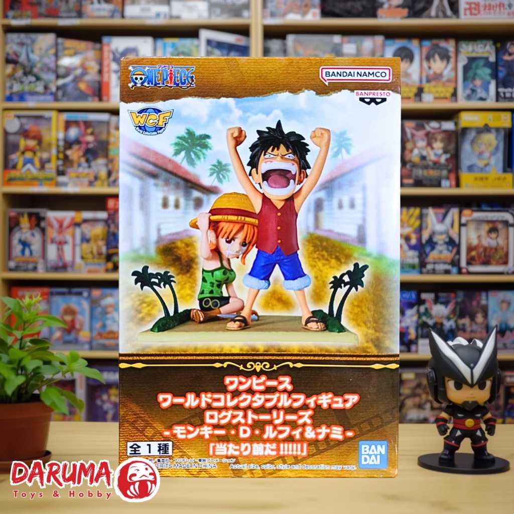 One Piece World Collectable Figure (WCF) Log Stories - Monkey D. Luffy & Nami