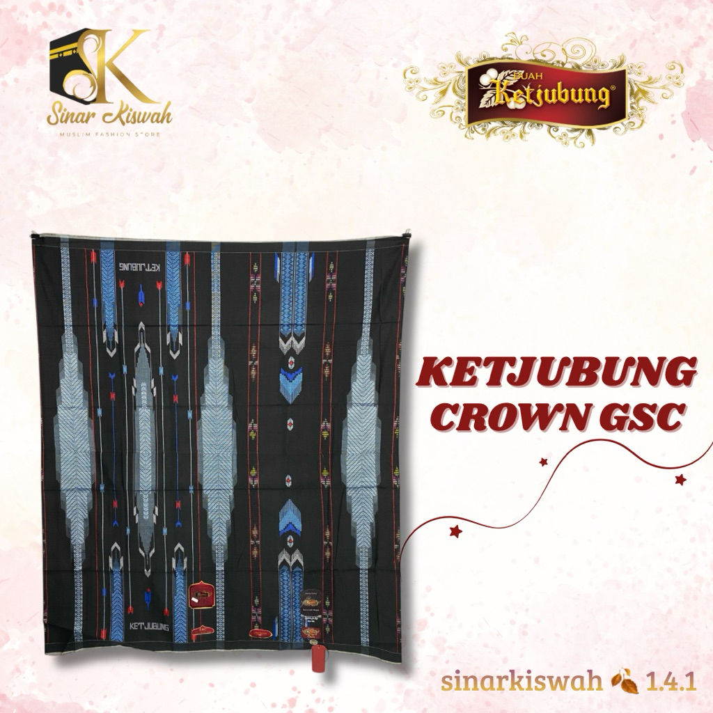 sarung KETJUBUNG CROWN GSC