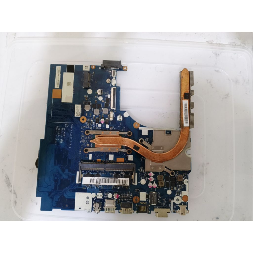 Mainboard dan Prosesor Laptop Lenovo Ideapad Core I5 Gen 7