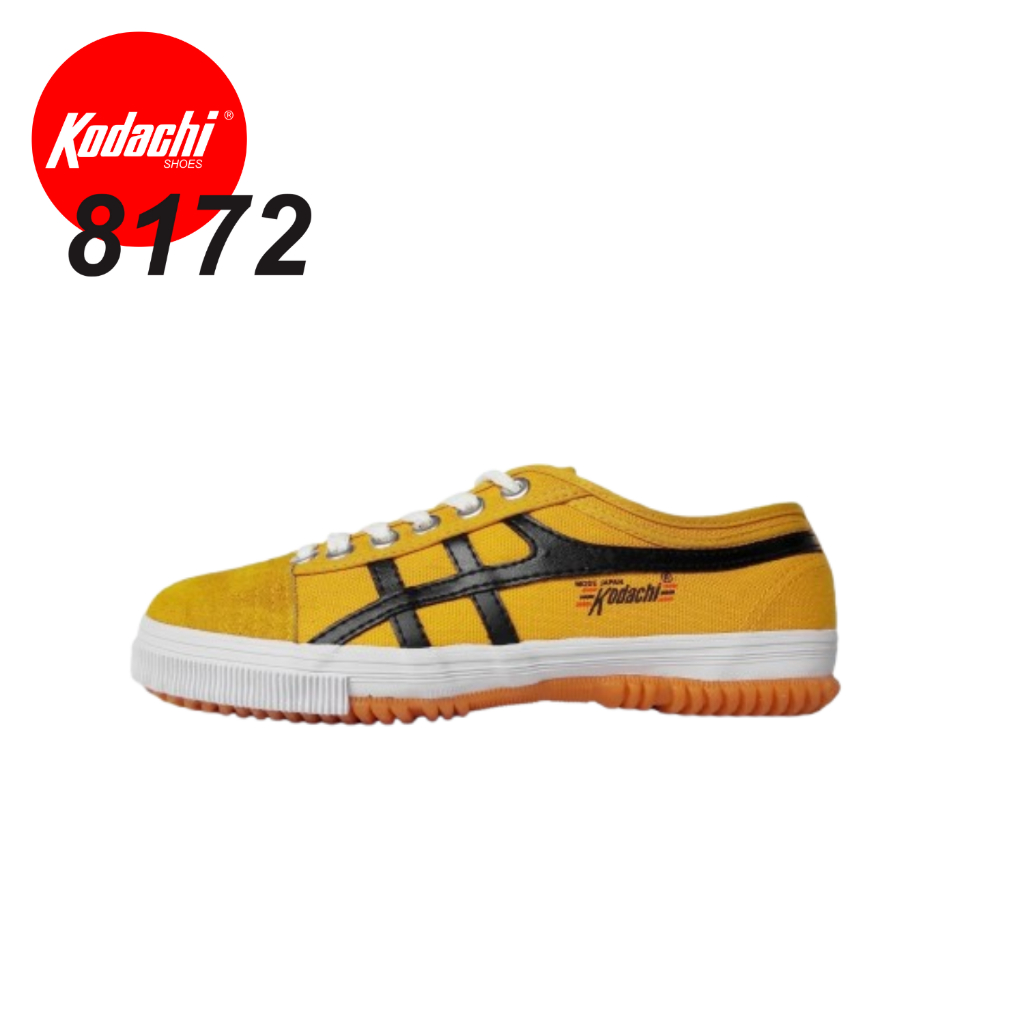 Kodachi 8172 Kuning Hitam 8172 Bruce Lee Sepatu Capung 8172 Yellow Black