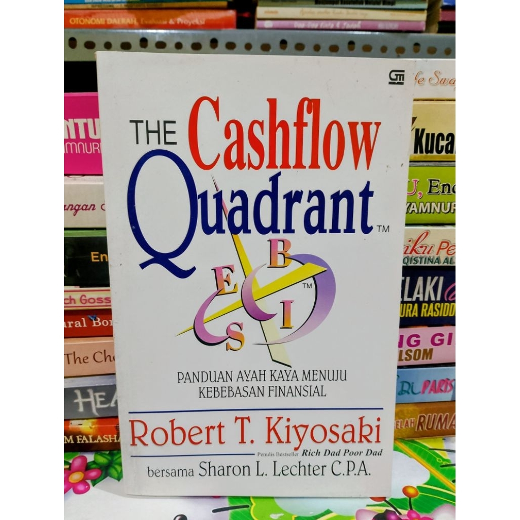BUKU THE CASH FLOW QUADRANT BY ROBERT T KIYOSAKI (ORIGINAL)