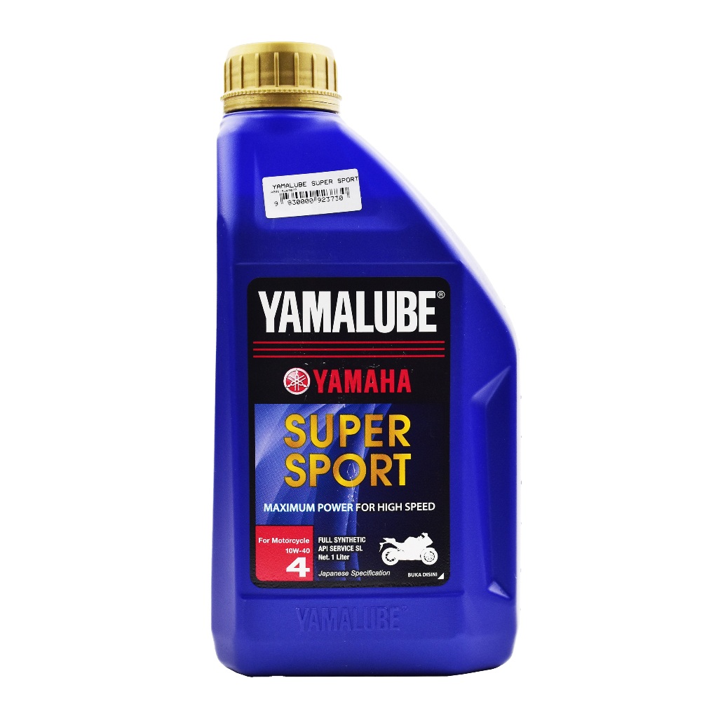 Original 100% Yamalube Oli Mesin Motor Super Sport Oil Full Synthetic 1L 4 Tak 150-250cc - Yamaha XS