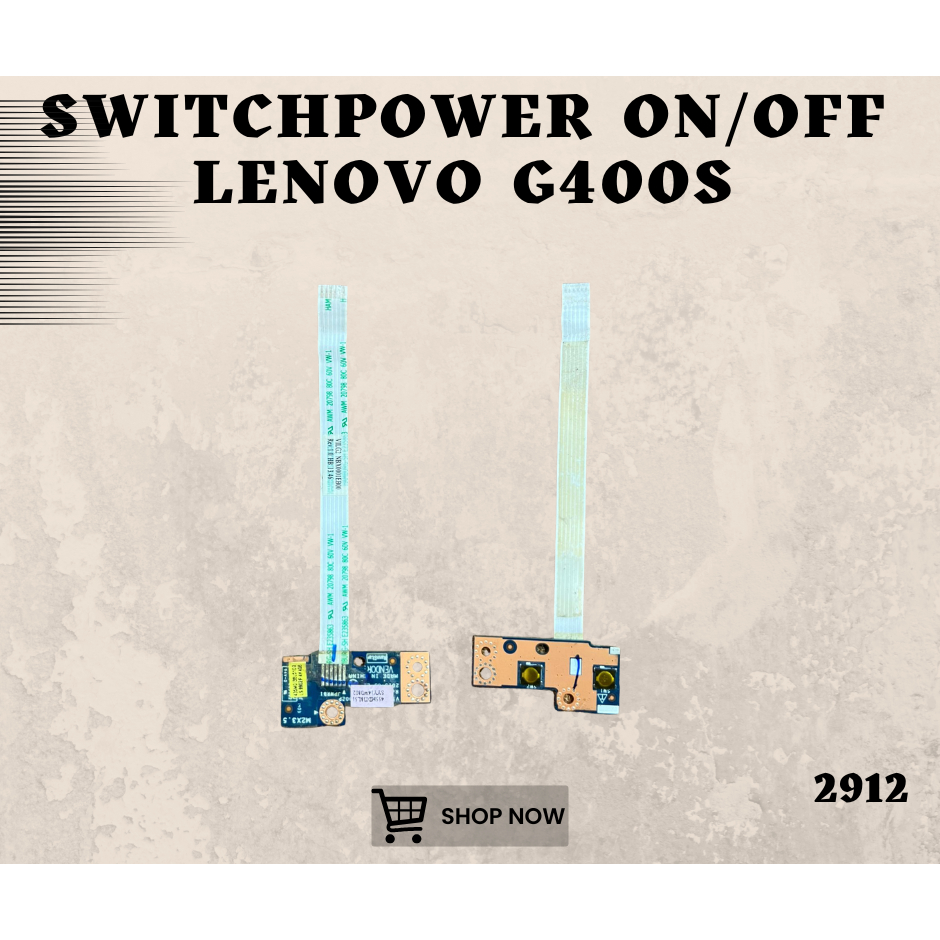 SWITCH POWER TOMBOL POWER LAPTOP LENOVO G400S SECOND