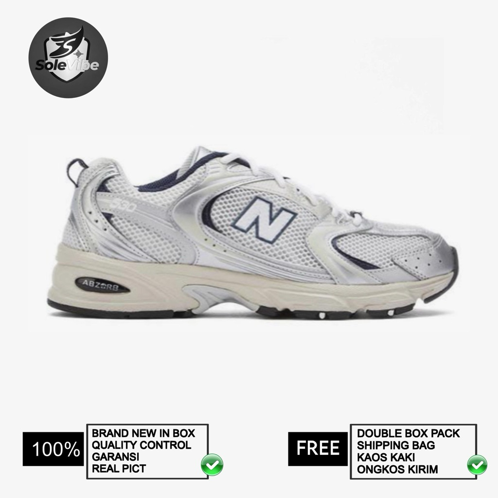 Sepatu Running New Balance 530 Steal Grey Pria Wanita BNIB