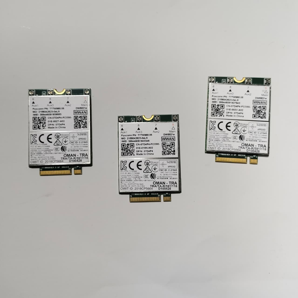 Modul Wwan 4G For Dell Only DW5821e DW5811e