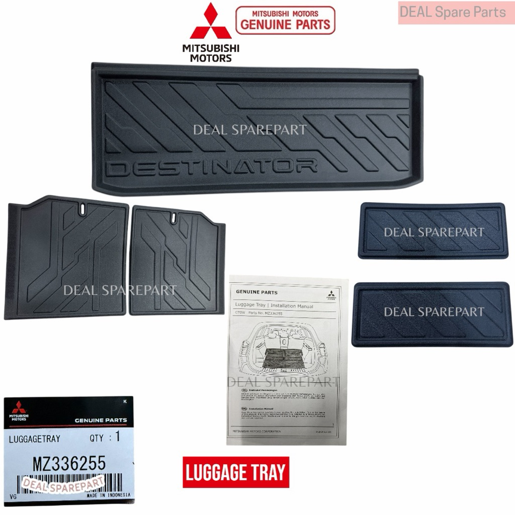 Luggage Tray Karpet Bagasi Destinator Aksesoris Accessories Original Mitsubishi MZ336255