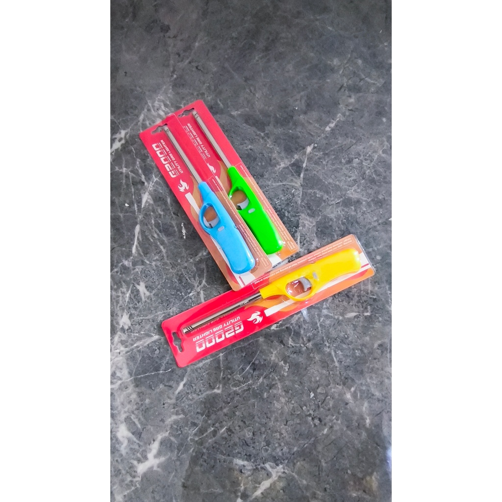 Kenmaster Korek Api Gas Panjang Mudah Diisi Ulang