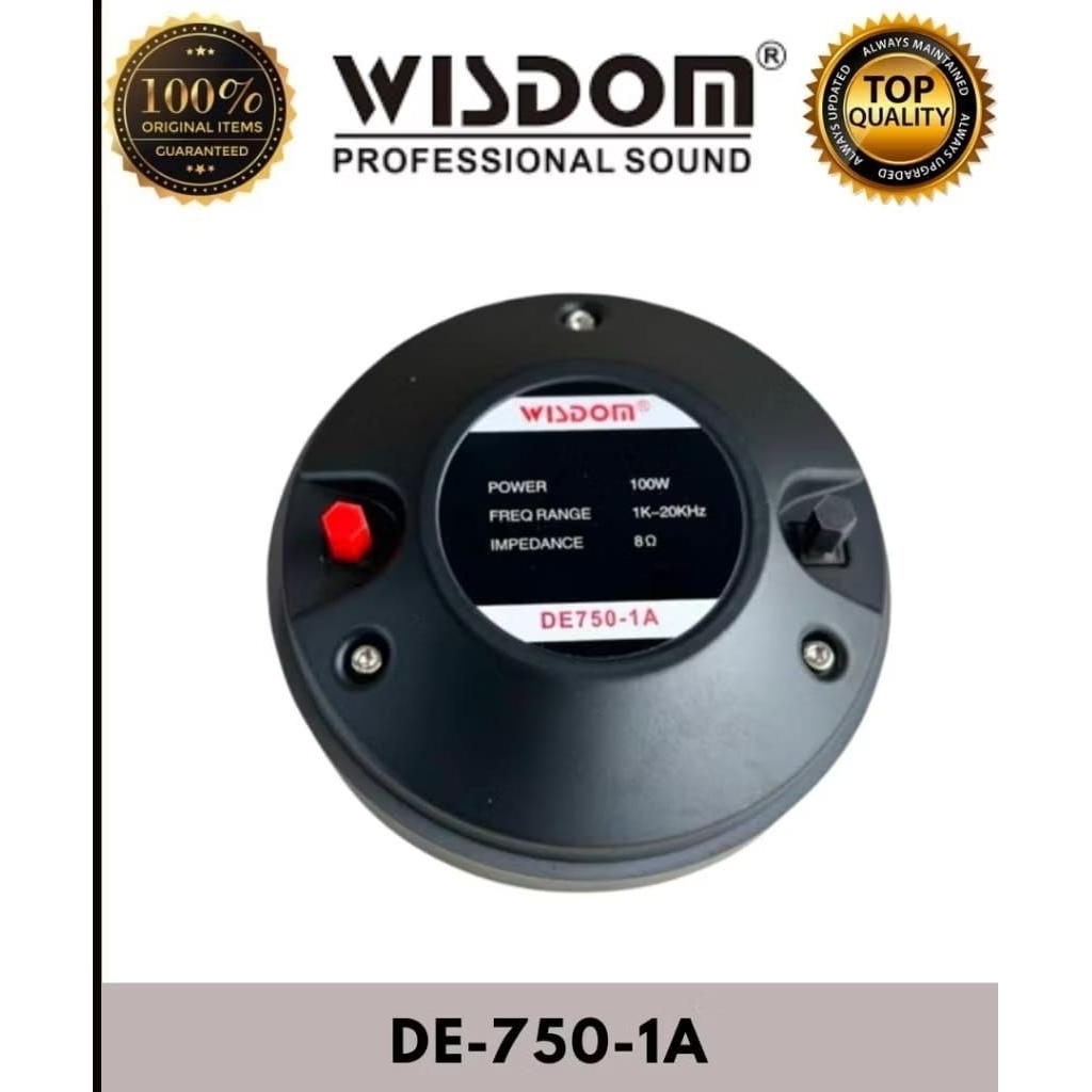TWEETER WISDOM DE-750-1A