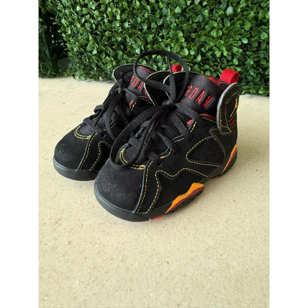Nike Air Jordan 7 Retro Kids Original – Black Red Yellow