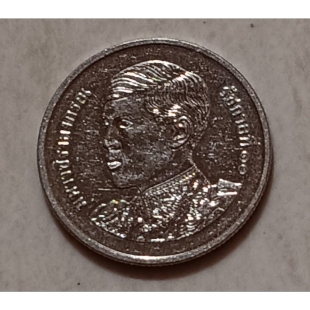 koin thailand 1 baht tahun 2021..