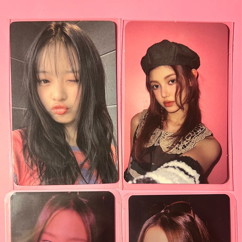 NEWJEANS HANNI & DANIELLE PC | YIZHIYU YZY POB GET UP OMG PHOTOCARD