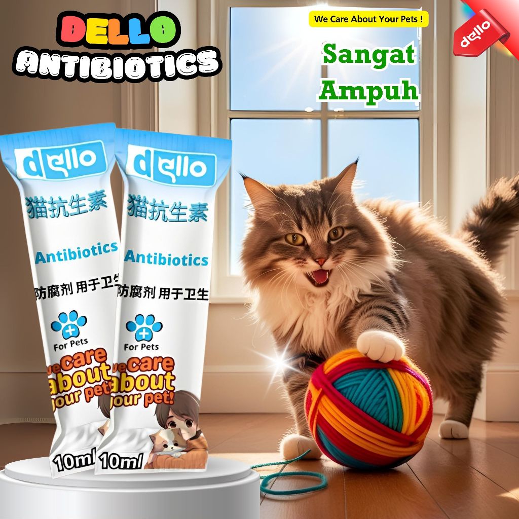 Antibiotik untuk Kucing: Pilihan Terbaik untuk Mengobati Infeksi pada Hewan Peliharaan Dello