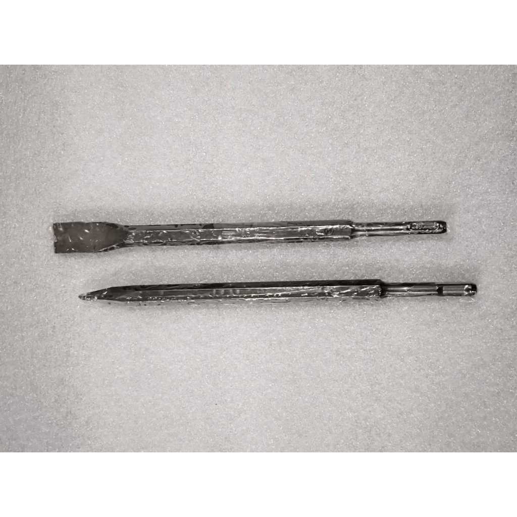 RYU SDS PLUS FLAT CHISEL DAN RYU SDS PLUS POINTED CHISEL / MATA PAHAT SDS RYU PETAK DAN RUNCING