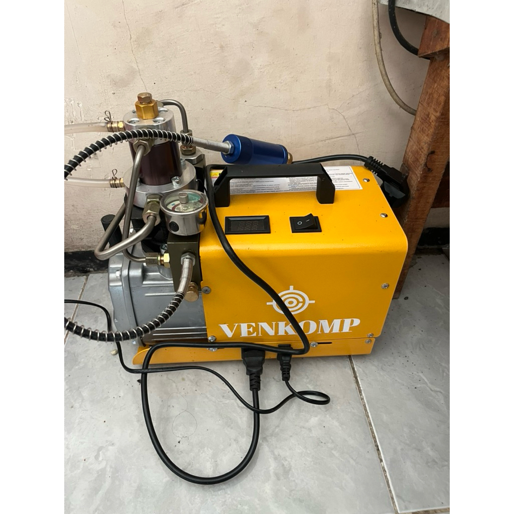 Kompresor PCP otomatis 6000 psi 2 Tandon merek venkomp