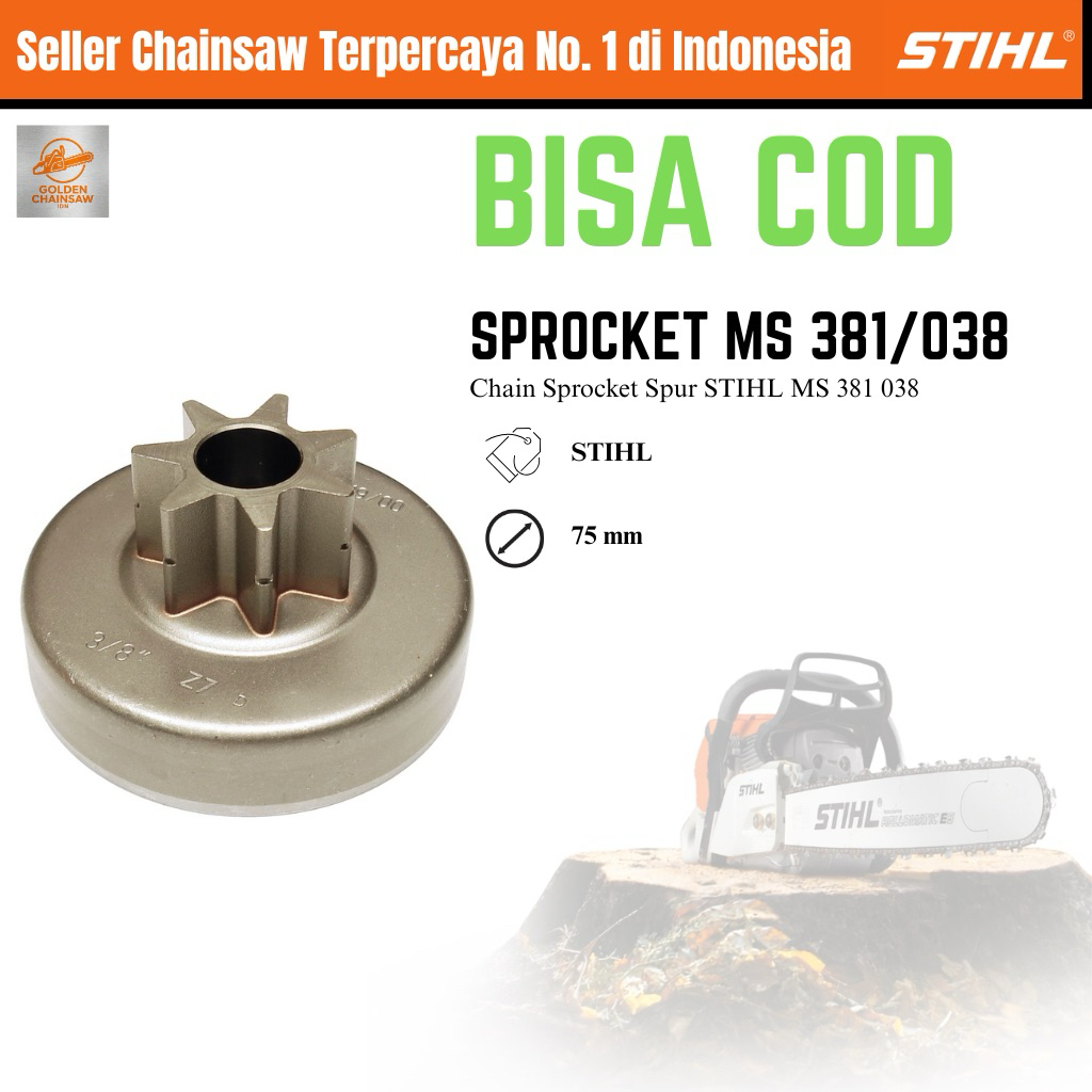 ChainSprocket MS 381 Spur Soroket MS 381 ORIGINAL