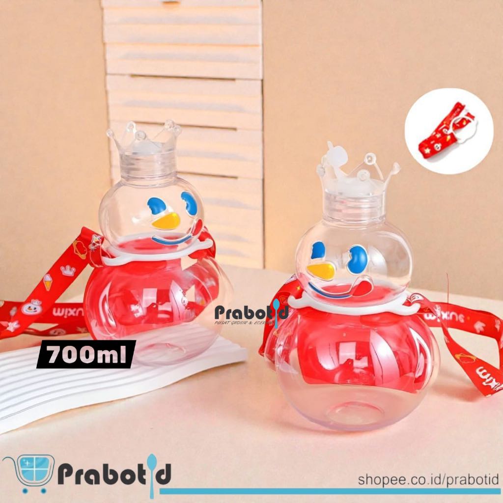 Botol Minum Viral Mixue 700ml 1400ml | Botol Plastik Anak PRABOTID