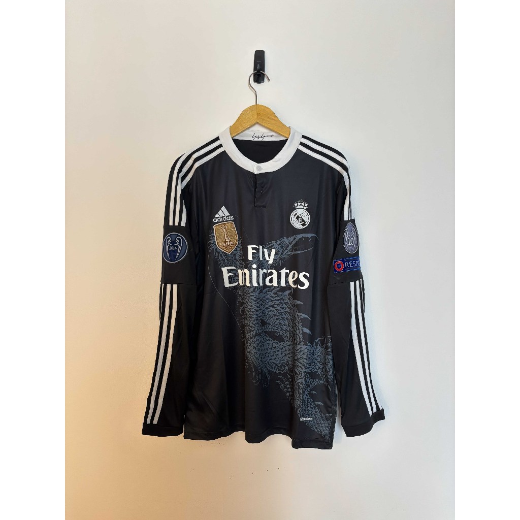 Jersey Long Sleeve Real Madrid Third 2014–2015 – Size L