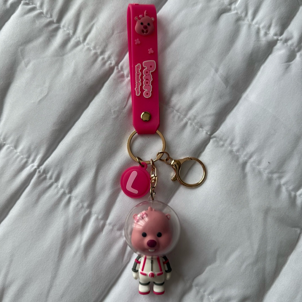 Preloved Gantungan Kunci Pororo LOOPY Second