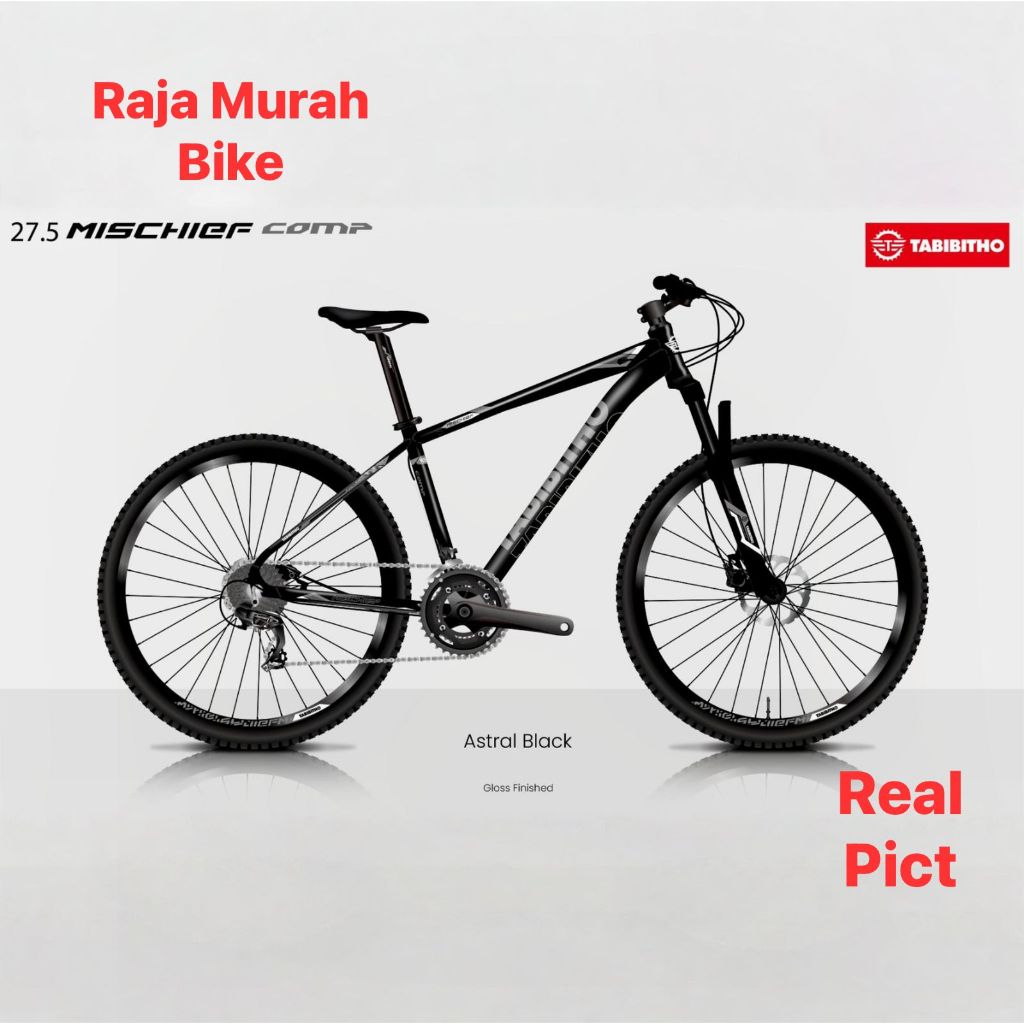 Sepeda Gunung Mtb 27,5 Thrill Tabibitho Mischief Comp Sepeda Gunung Frame Alloy 27,5 Inch Mischief C
