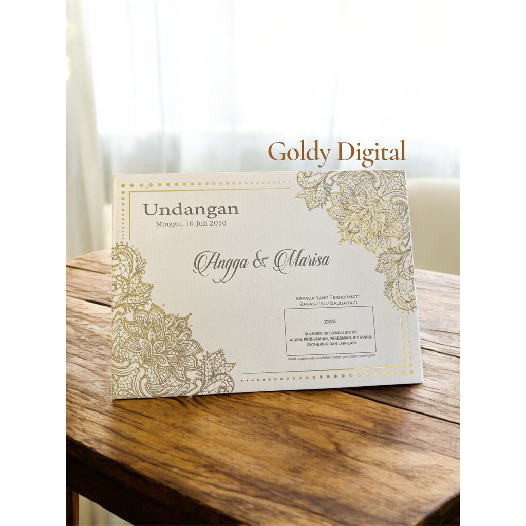 blangko undangan kosongan ERBA kode 2325 (COVER+ISI+BOARD)