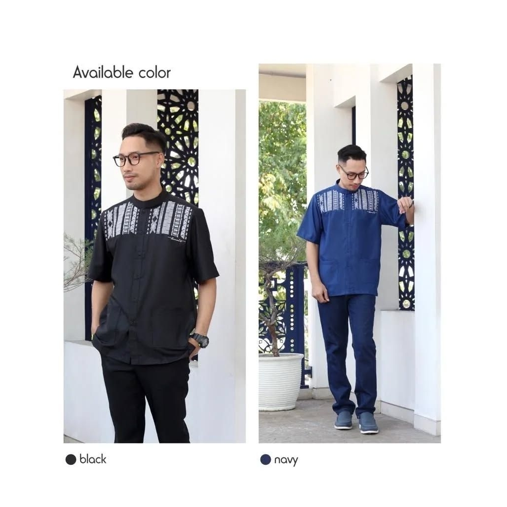 Koko Dannis Murah K230405 Kemeja Muslim Pria Dewasa Harga Promo