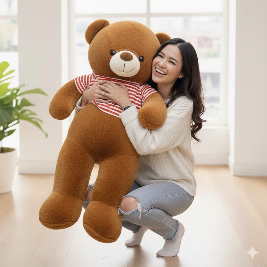 Boneka Beruang Jumbo - Boneka Teddy Bear Jumbo Teddy Bear Kaos